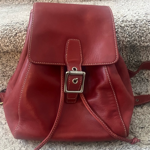 🟡 Vintage Coach Backpack 🎒 Purse 2004 EUC - Picture 1 of 7